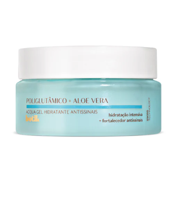 AcquaGel Hidratante Antissinais Ácido Poliglutâmico + Aloe Vera