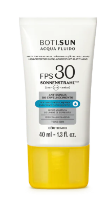 Boti.Sun Protetor Solar Facial Acqua Fluido Antissinais FPS30