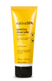 NativaSpa Creme Corporal Antiatrito - Ameixa Dourada
