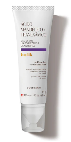 Gel Uniformizador para Olheiras Ácido Mandélico + Tranexâmico