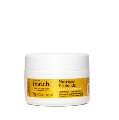 Máscara Capilar Nutriçáo Profunda - Match