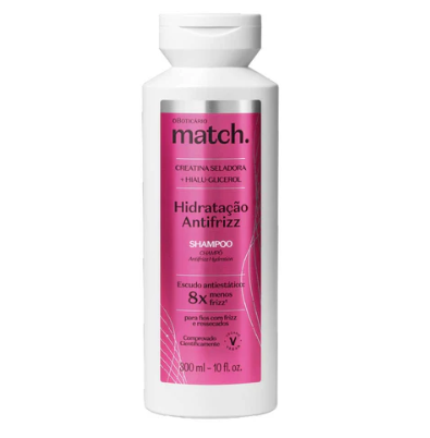 Shampoo Hidratação Antifrizz - Match