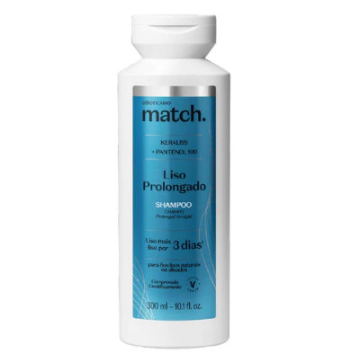 Shampoo Liso Prolongado - Match